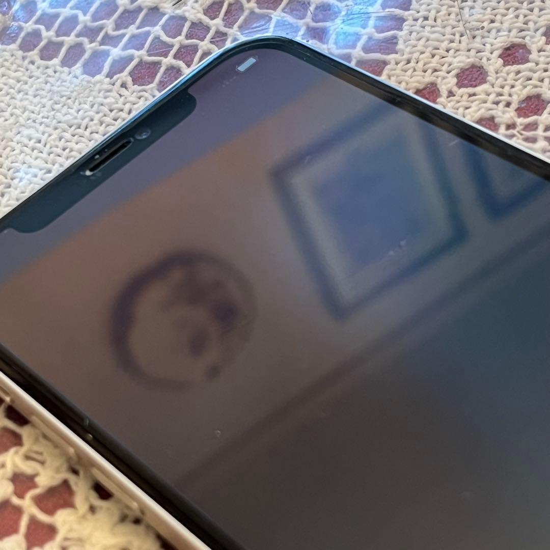 iPhone12 本体　64GB 純正バッテリー容量79% ホワイト×シルバー