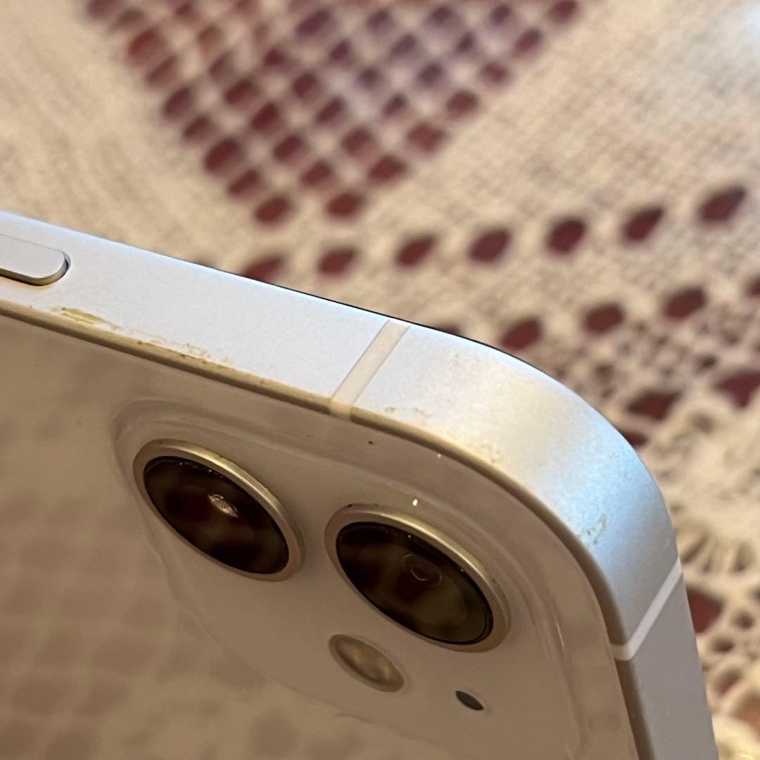 iPhone12 本体 64GB 純正バッテリー容量79% ホワイト×シルバー