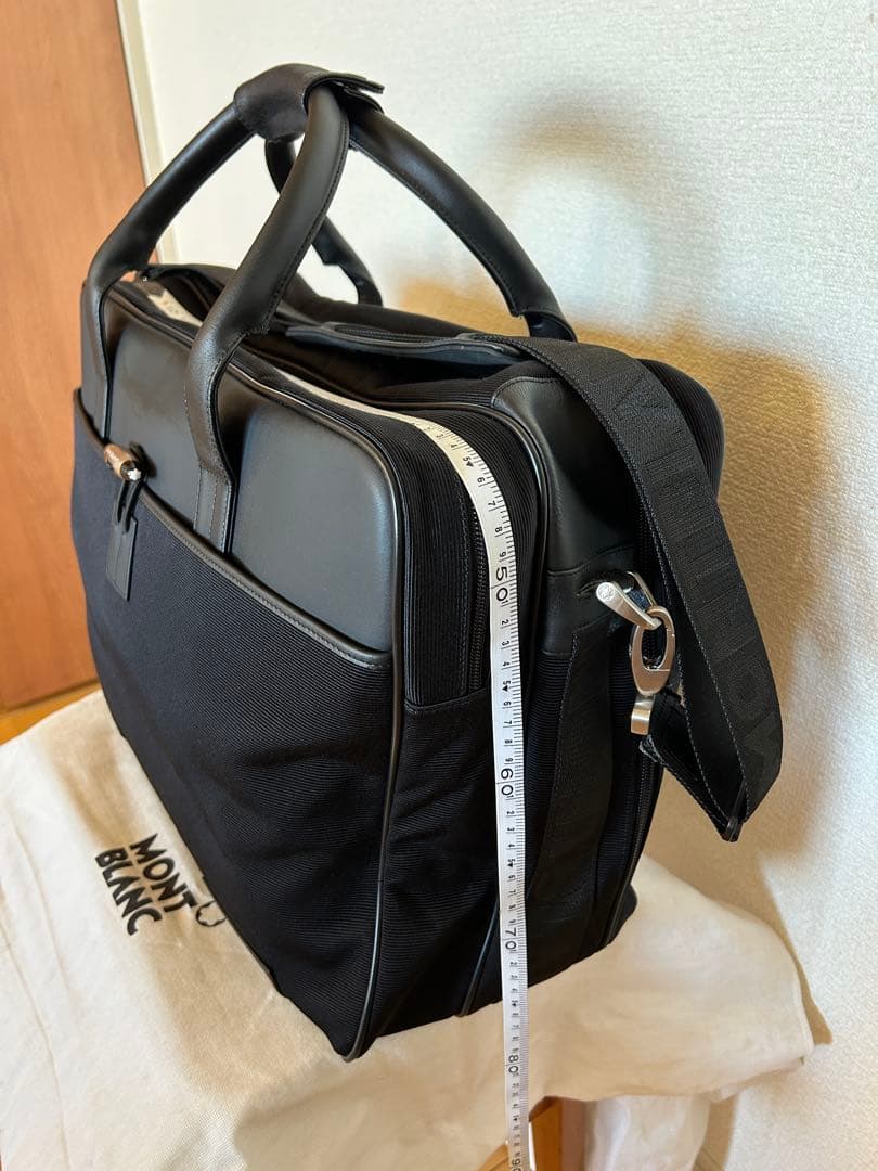 MONTBLANC ナイトフライト　2泊3日出張バック　ビジネスバッグ　ブラック