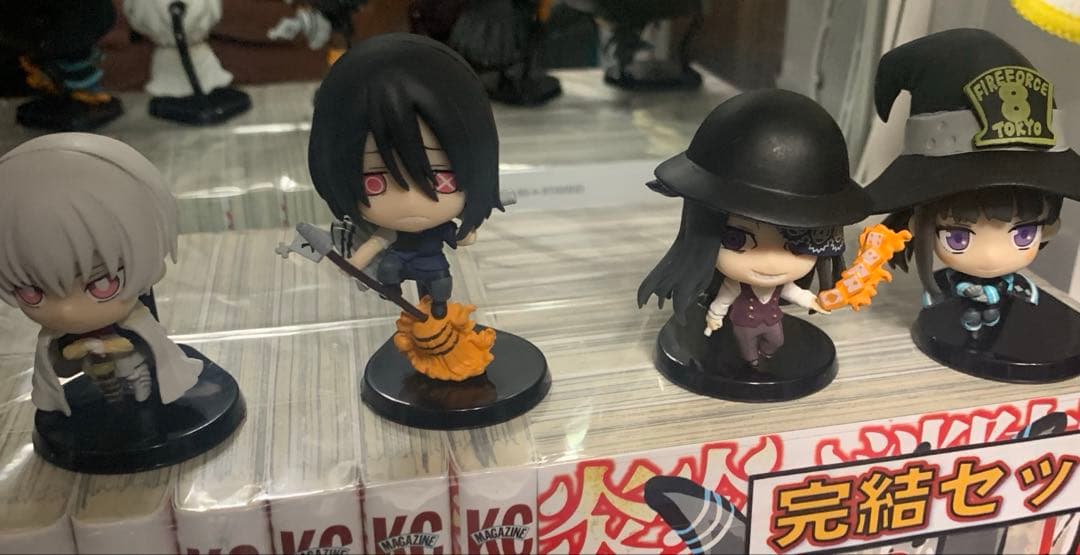 炎炎の消防隊フィギュア.ミニフィギュア.漫画全巻(シュリンクかかってます)セット