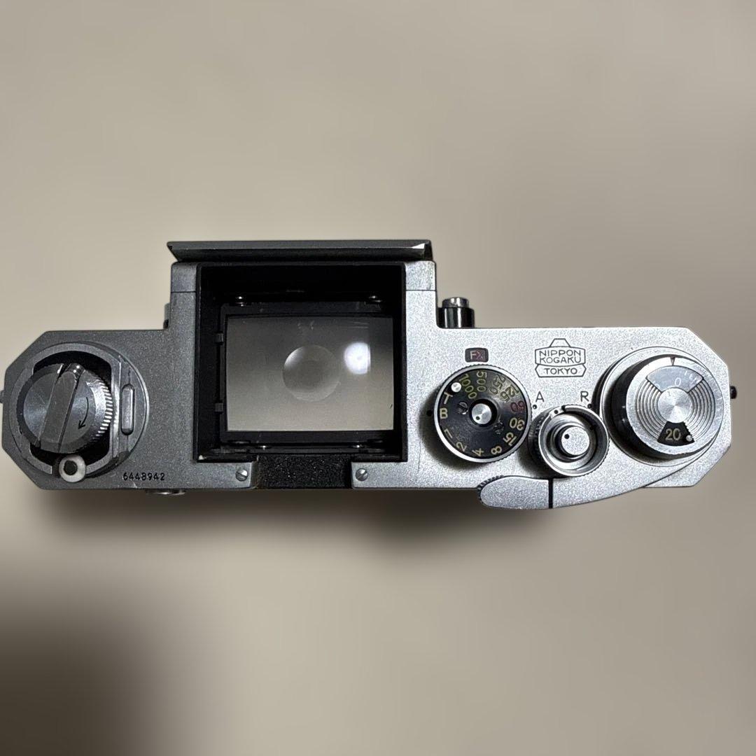 Nikon F アイレベル シルバー 前期 富士山 640万台