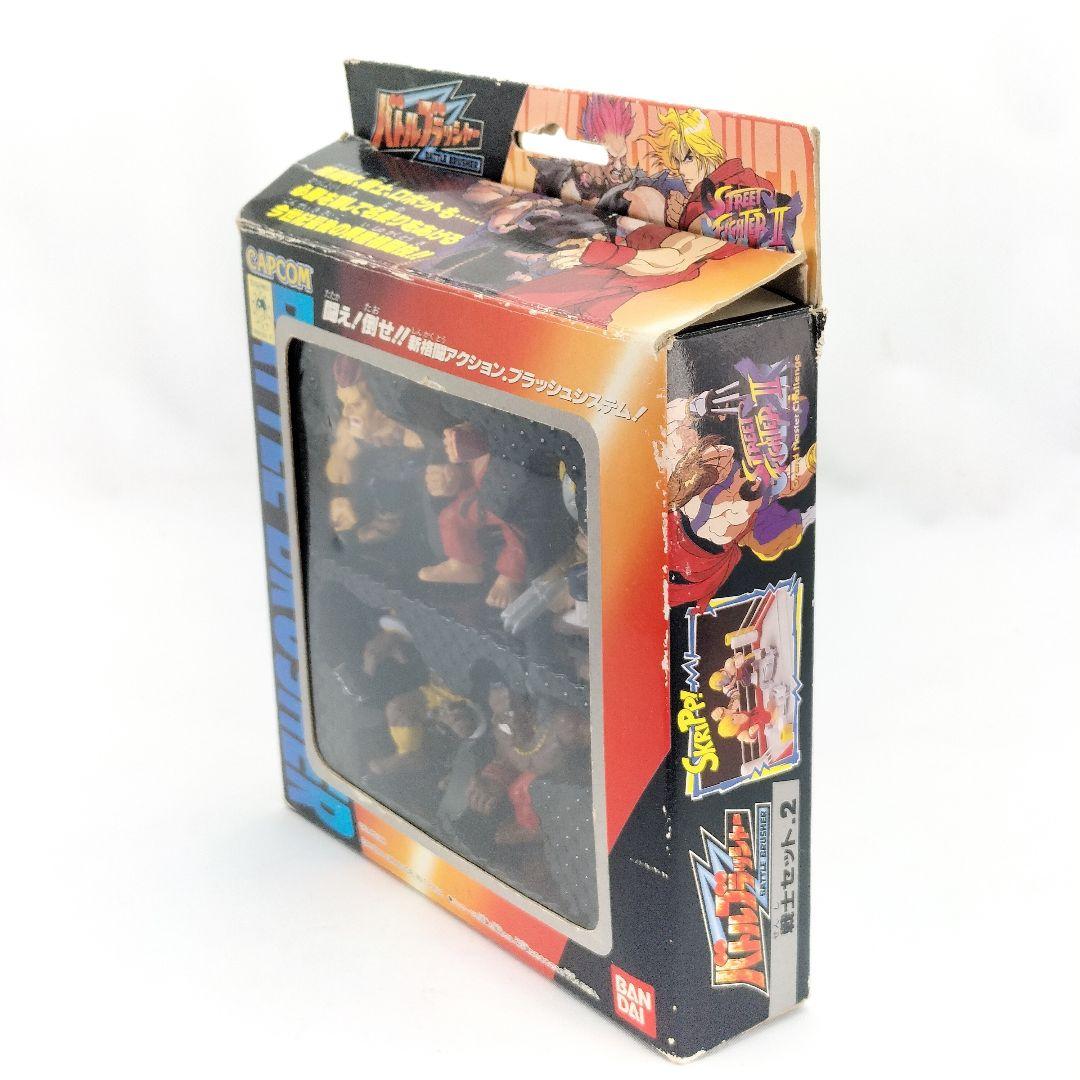 当時物 ストリートファイターⅡX バトルブラッシャー 戦士セット.2 フィギュア