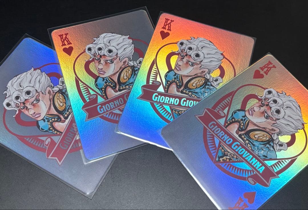 ジョルノ ザジョジョワールド オーロラトランプ 5点セット - メルカリ