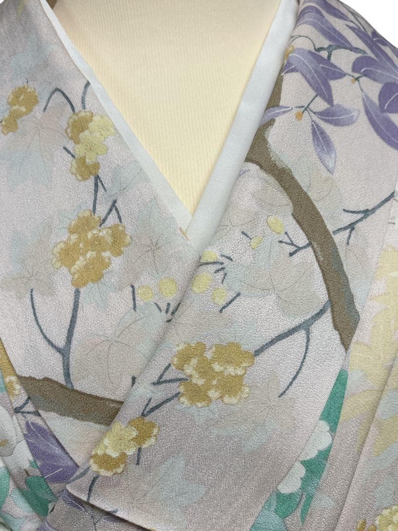 A30美品 訪問着 四季花付け下げ訪問着結婚式 披露宴 パーティー 結納