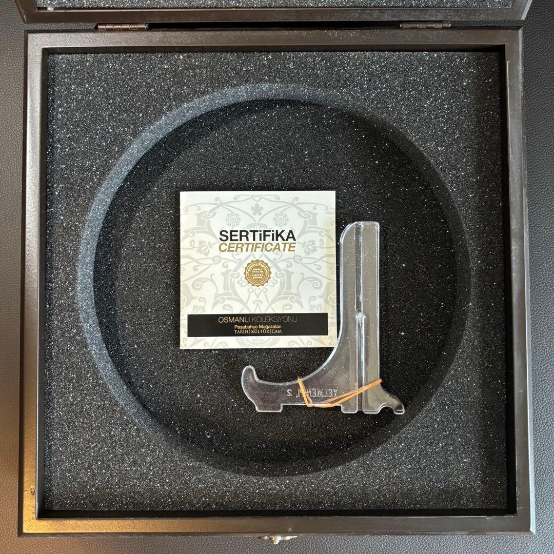 Paşabahçe(パシャバチェ) 装飾皿 24金レリーフ 限定品 - メルカリ