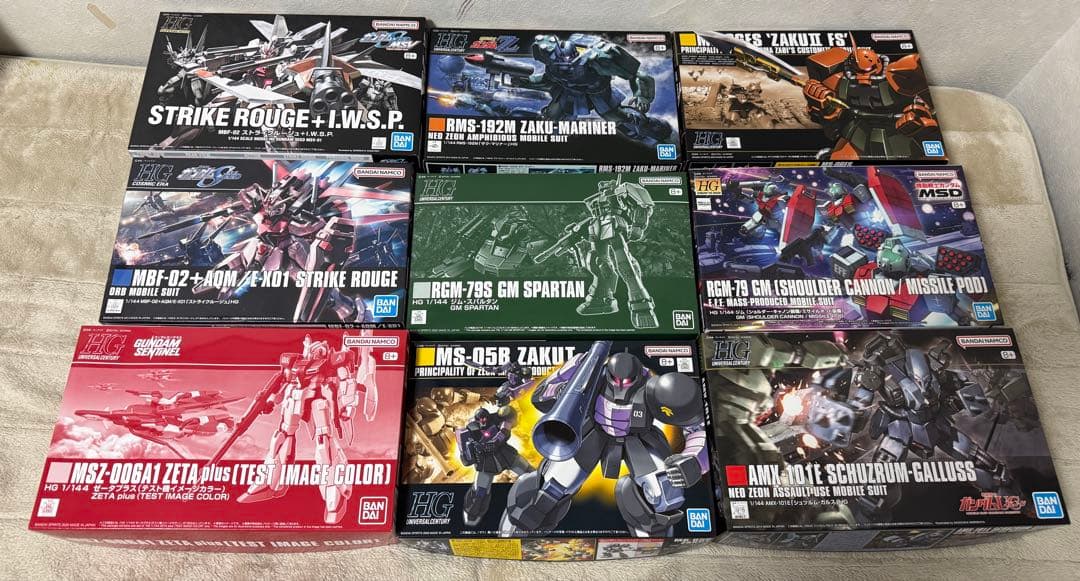 HGガンプラ まとめ売り