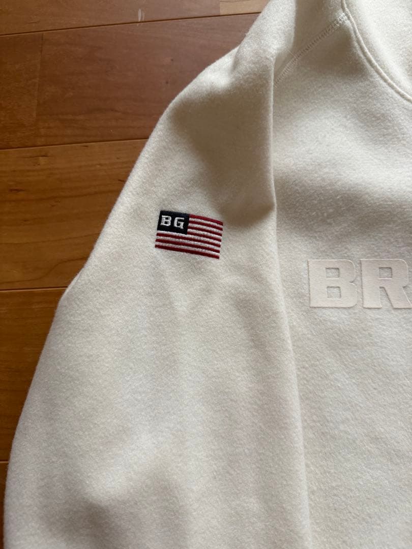 BRIEFING フード付きトレーナー