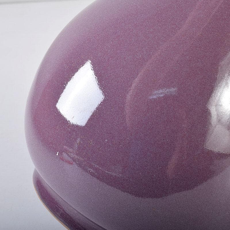 中国 宋代 鈞窯 丁香紫釉 蒜口瓶 M 7640C - メルカリ