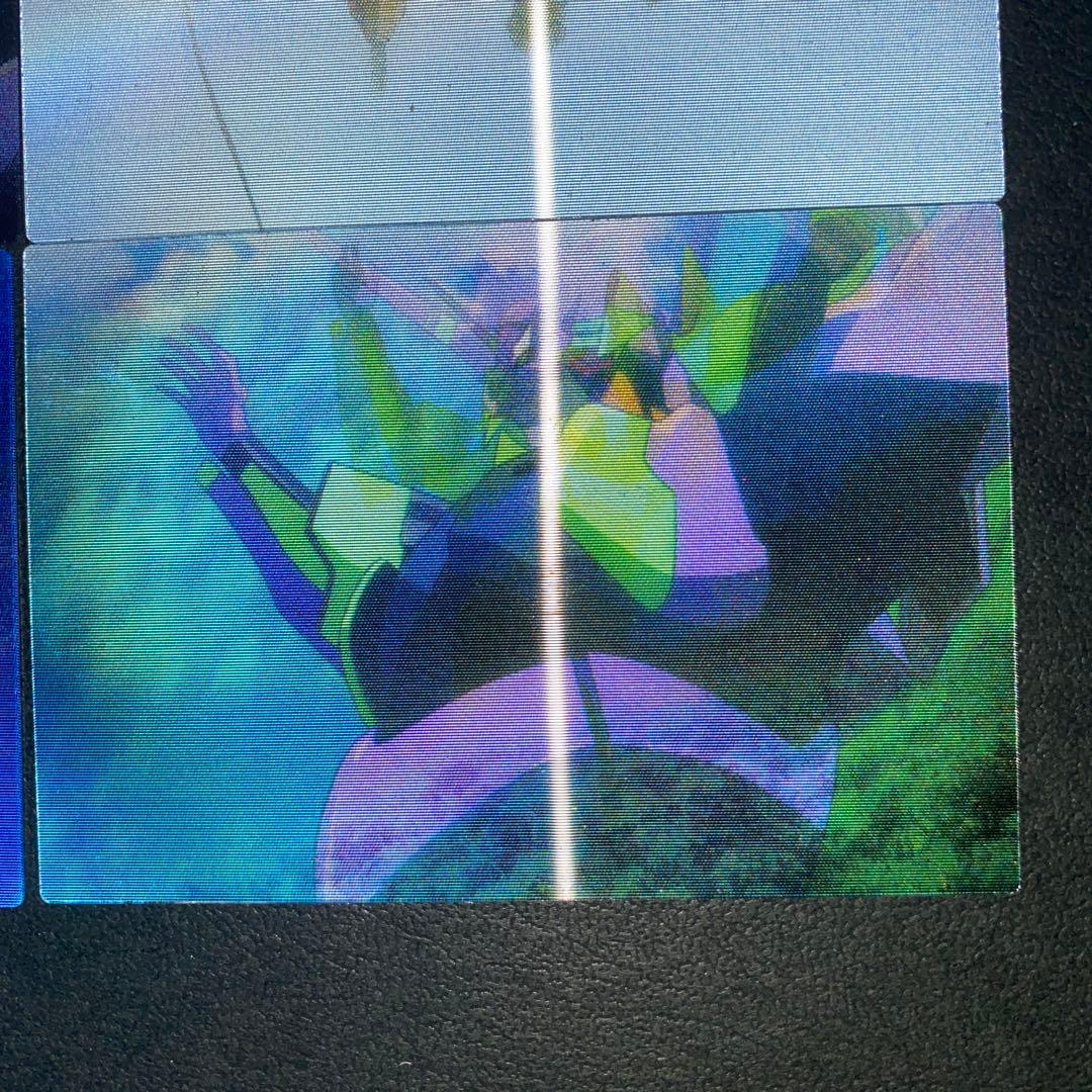 エヴァンゲリヲンチップス　3DカードCH2.3.5.7.8.9.10.11.12