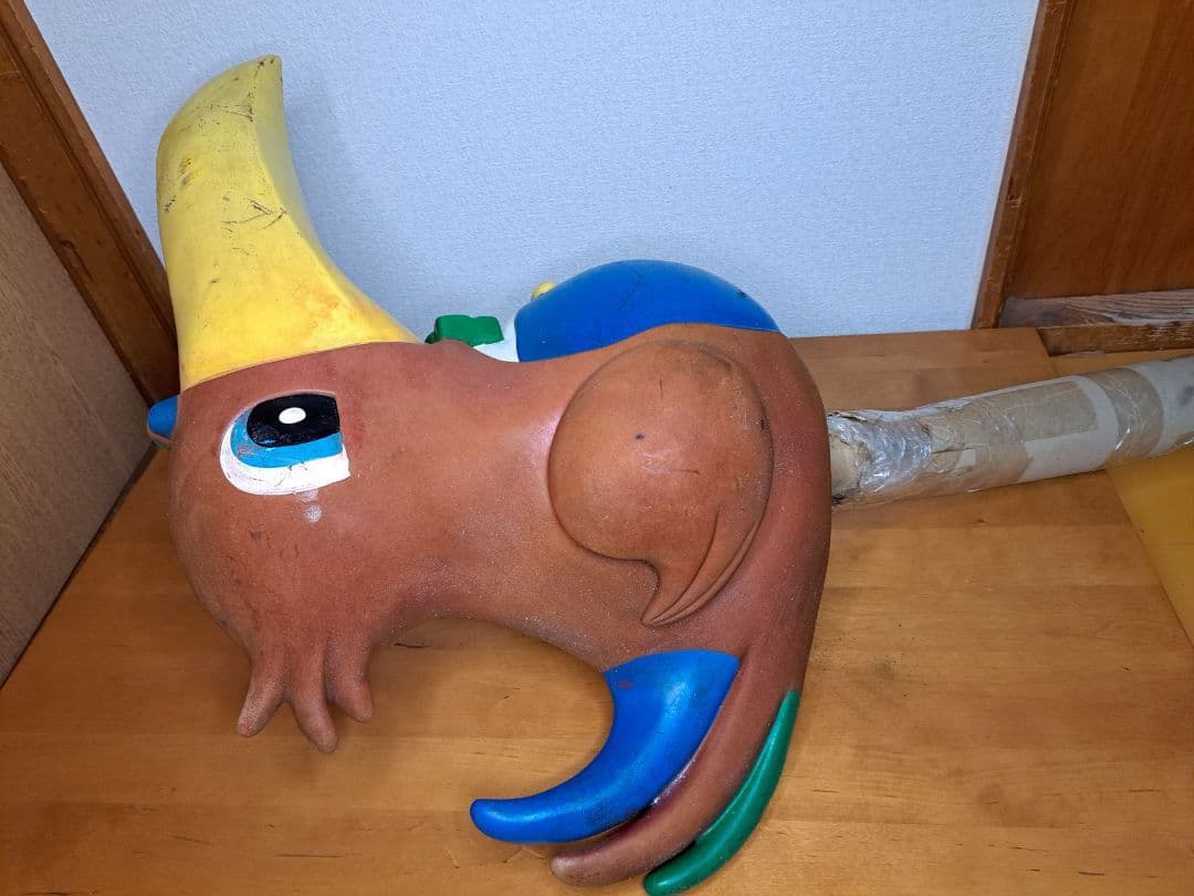 超レア！店頭用 日立キドカラー ポンパくん人形 昭和レトロ - メルカリ