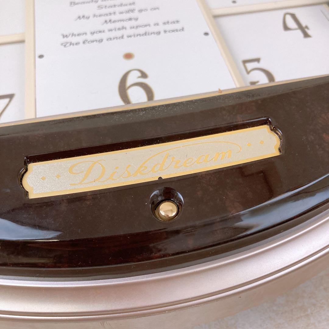 セイコー からくり時計 RE544B メロディ 美女と野獣 SEIKO 中古品