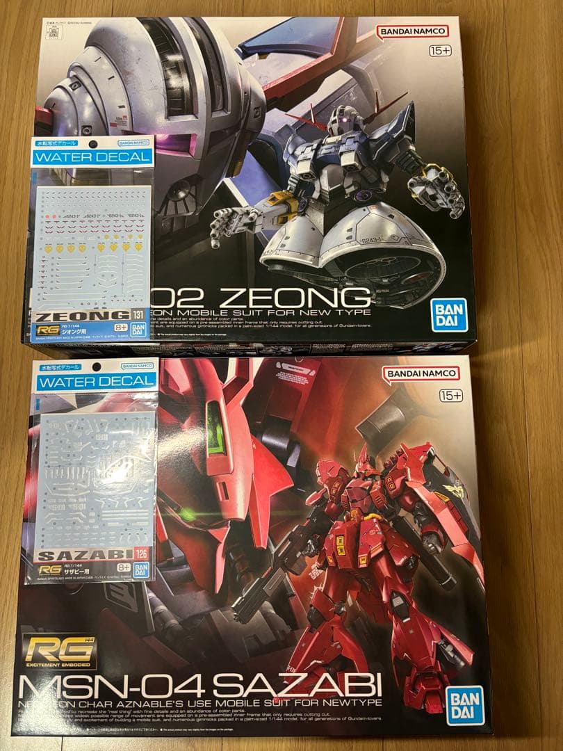 RG サザビー 用 G-REWORK製 オリジナル 水転写デカール｜Yahoo!フリマ