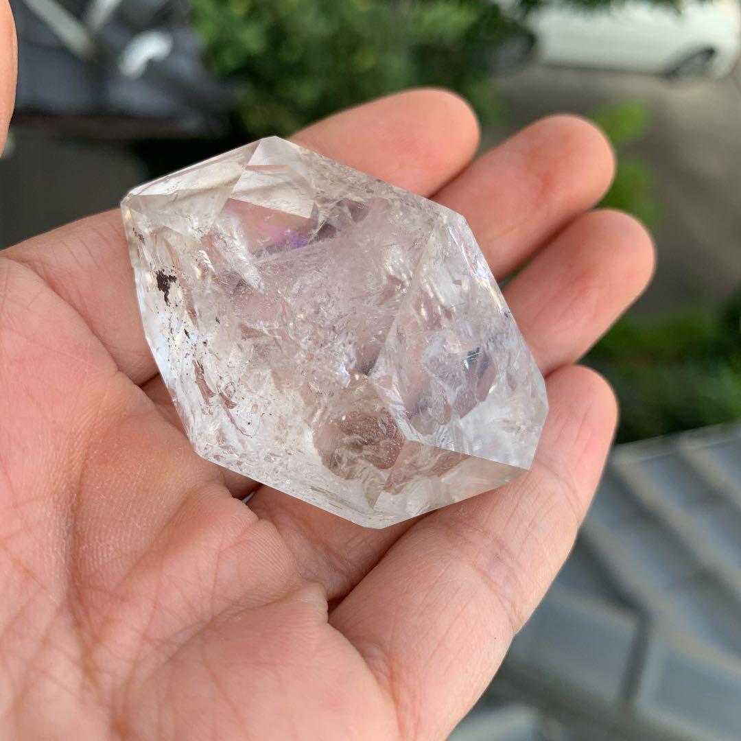 最高 ハーキマーダイヤモンド 虹入り 天然石 パワーストーン