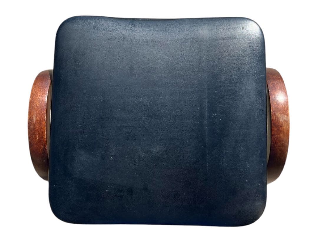 秋田木工 スツール 黒 3脚　ビンテージ　希少