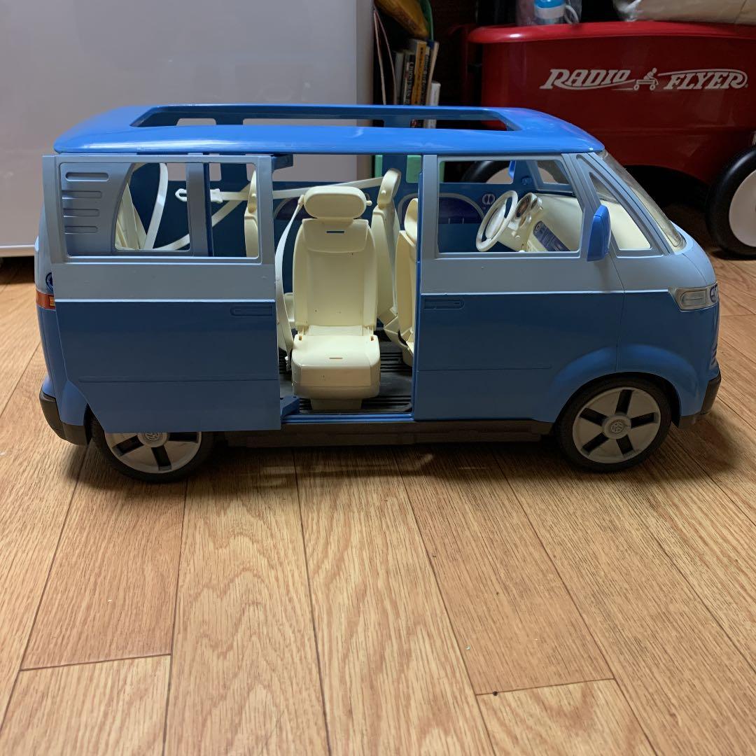 ミニカー Barbie Volkswagen Microbus