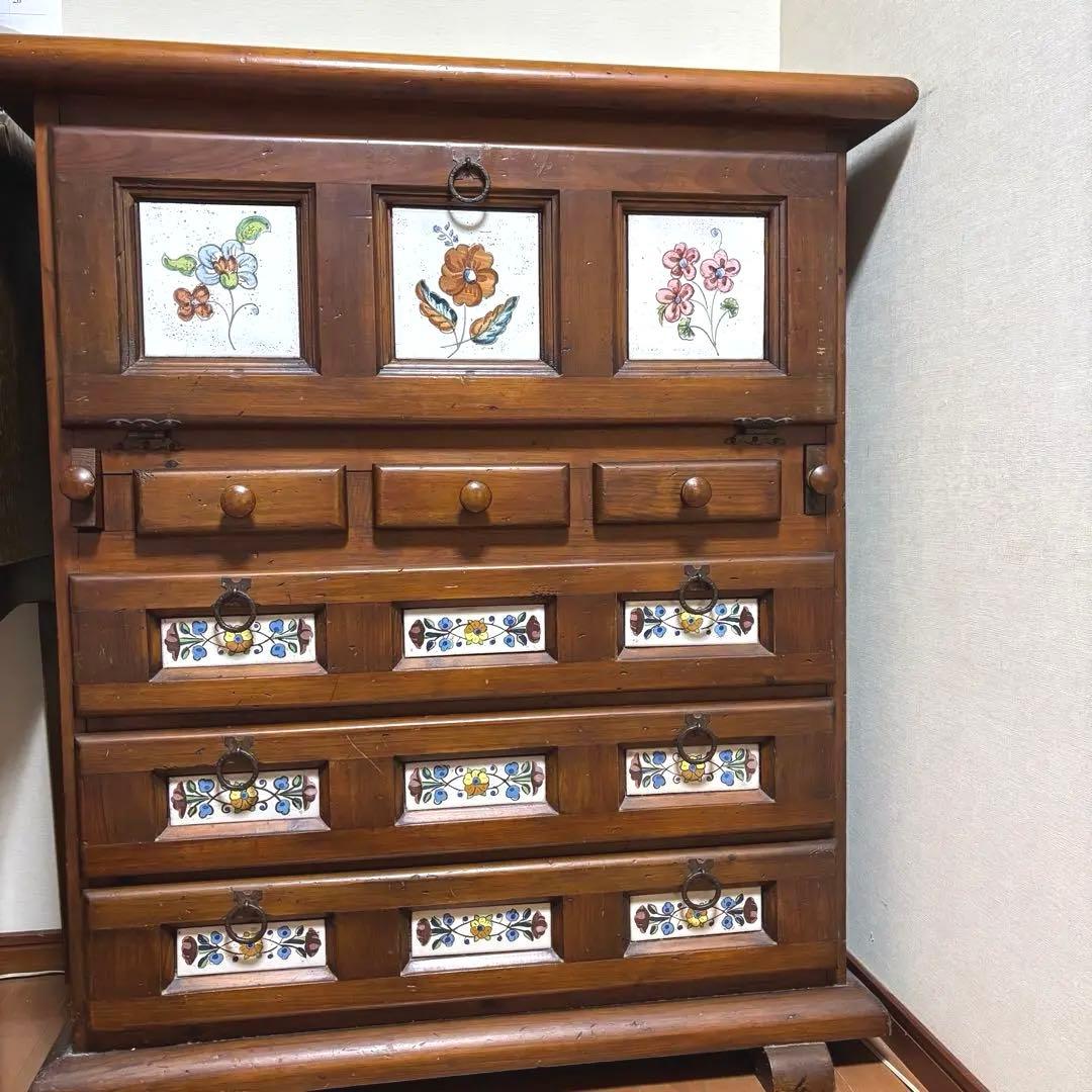 バレンシア ライティングビューロー イタリア製 アンティーク 楽天市場