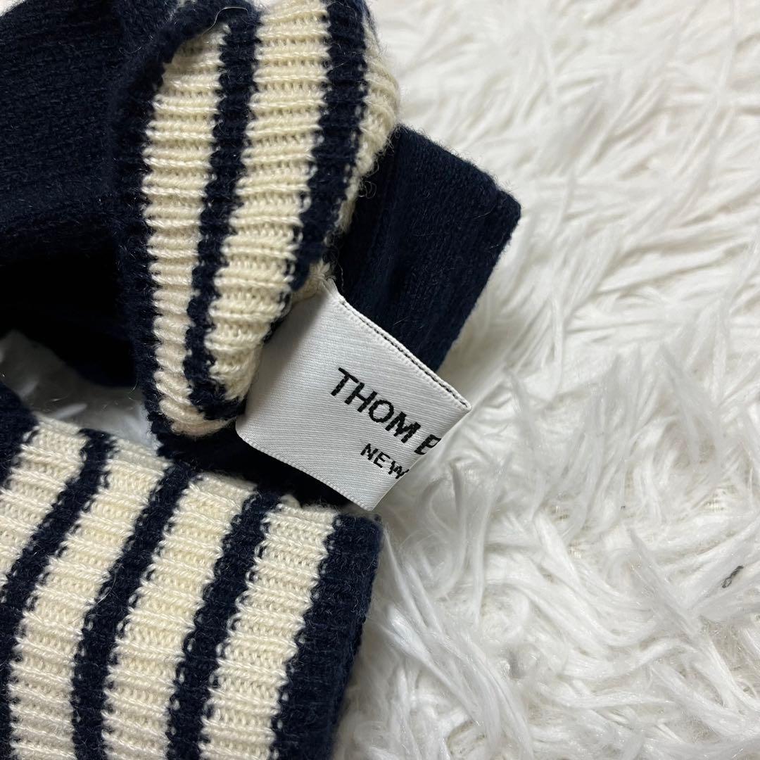 激レア トムブラウン Thom browne カシミヤ 手袋 グローブ 4bar