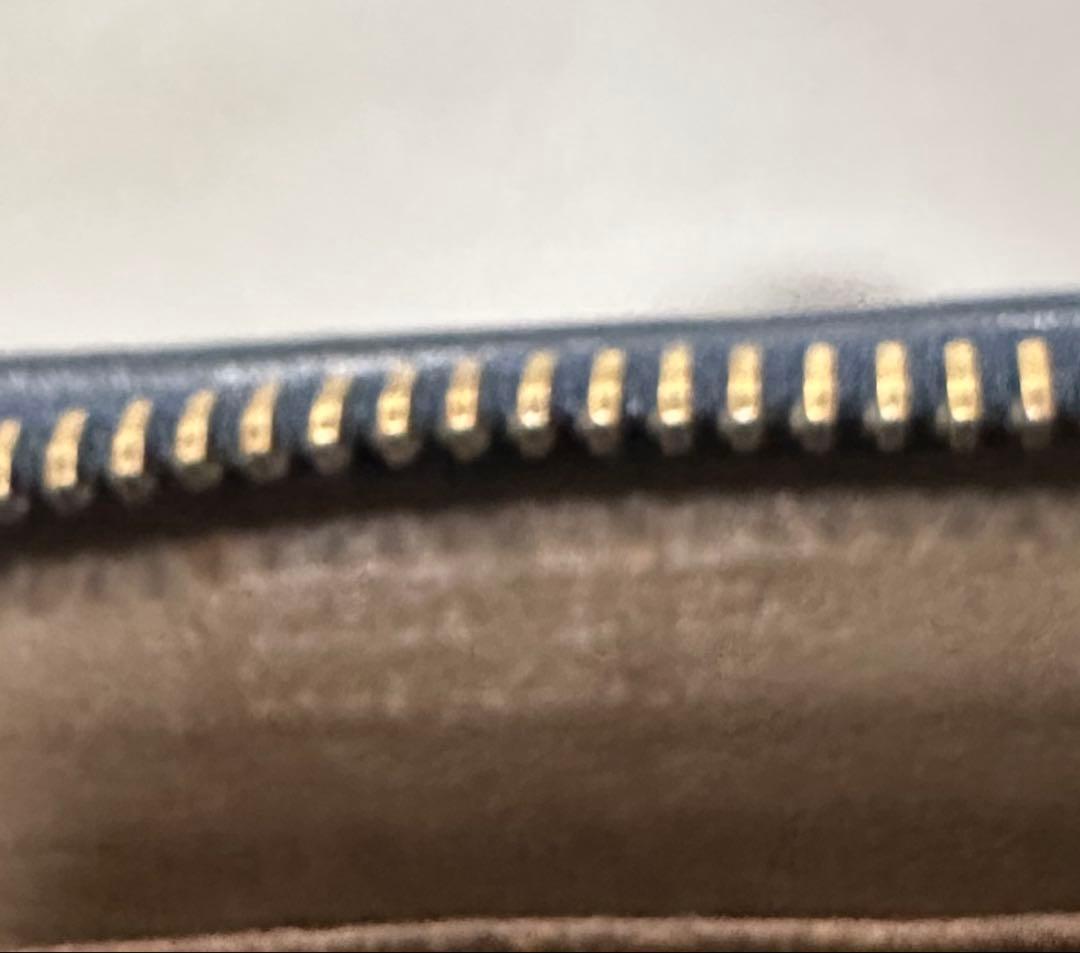 ★【美品】ボッテガヴェネタ ケース ラム／ネイビーブルー/✨✨✨2️⃣