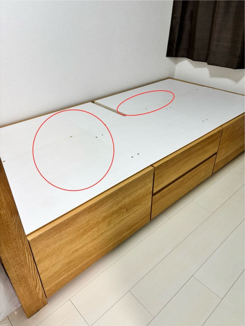 ニトリ 収納ベッド シングル