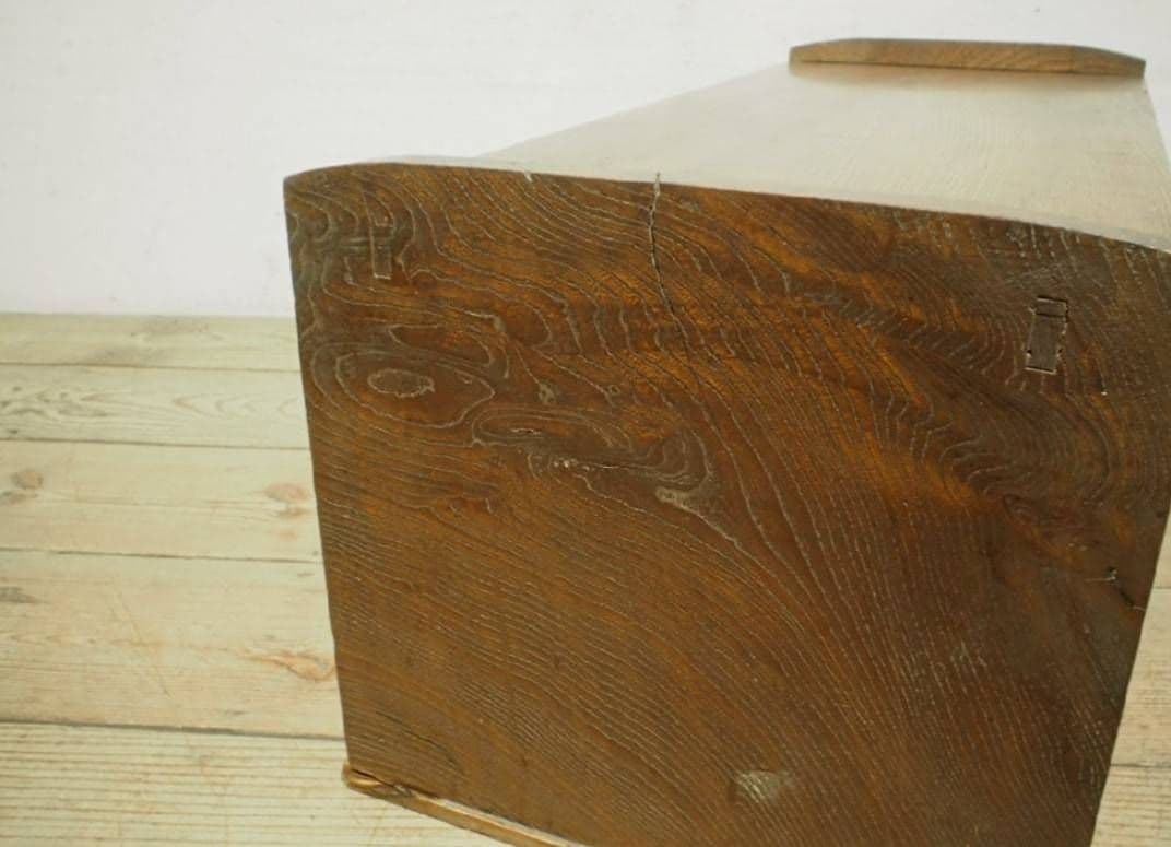 1068 アンティーク 栗の文机 ローテーブル 座卓 帳場机 陳列台 レトロ