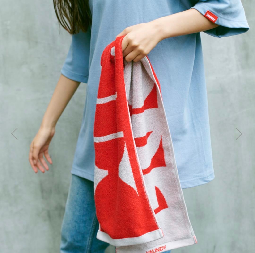 ミュージシャン Logo Jacquard Towel \"HINODE\"