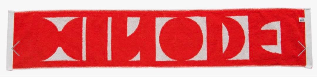 ミュージシャン Logo Jacquard Towel \"HINODE\"