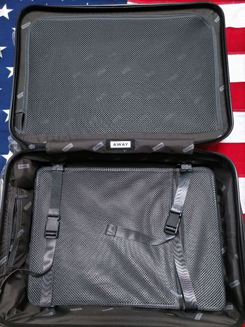 AWAY キャリーケース スチールグレー AWAY キャリーケース スチールグレー