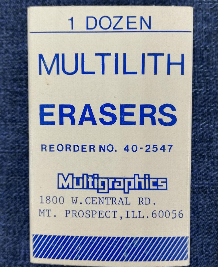 マルチグラフィックス製 マルチイレーザー 鉛筆型消しゴム 40-2547 6