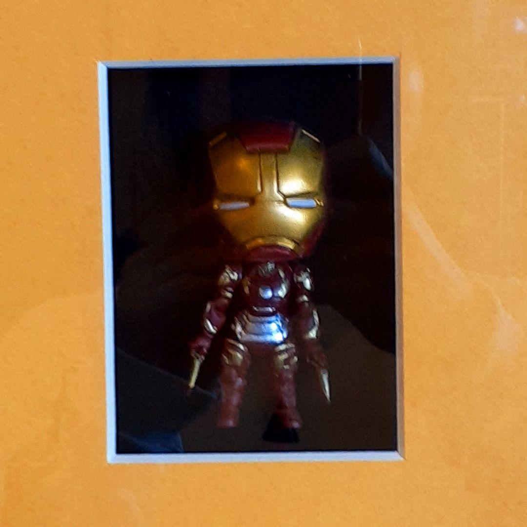 希少　アートパネル　MARVELCOMICS　マーベルヒーローズ　フィギュア付