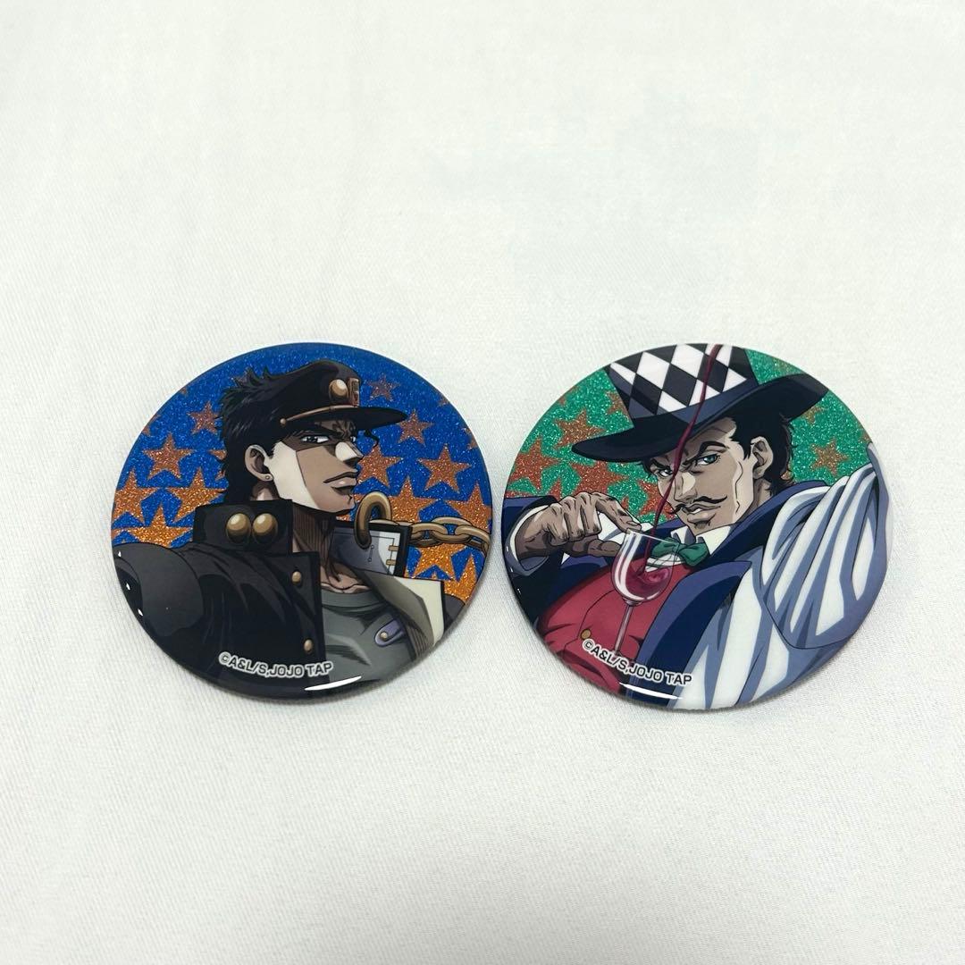 ジョジョの奇妙な冒険 グリッター缶バッジ - メルカリ