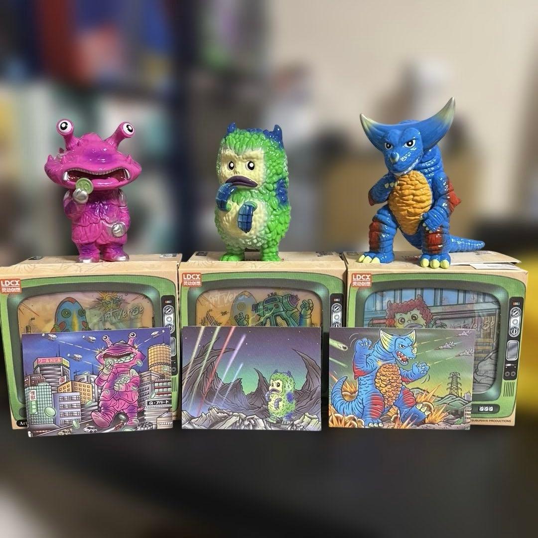 ウルトラマン怪獣　Artverse アートソフビシリーズ　ゼットン　海外限定 ウルトラマン怪獣 Artverse アートソフビシリーズ ゼットン 海外限定