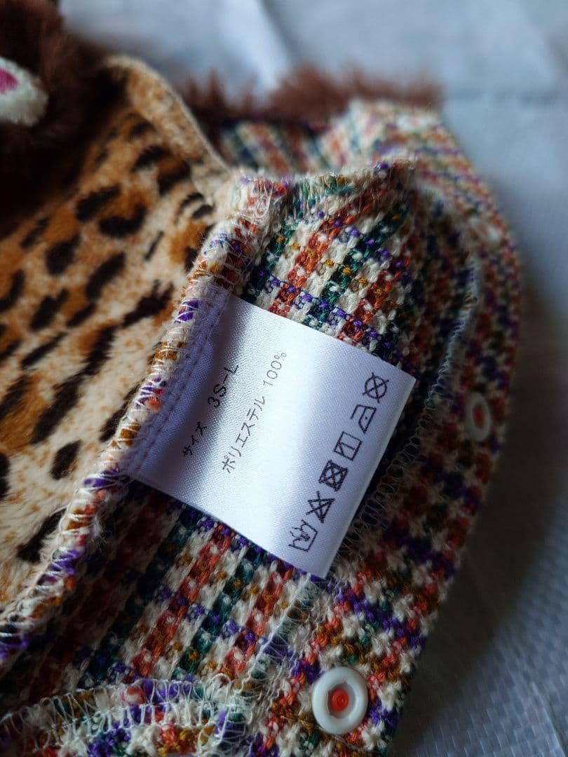 J＆Kanimals ツイードジャケットワンピース ホワイトシュガーちゃん 限定