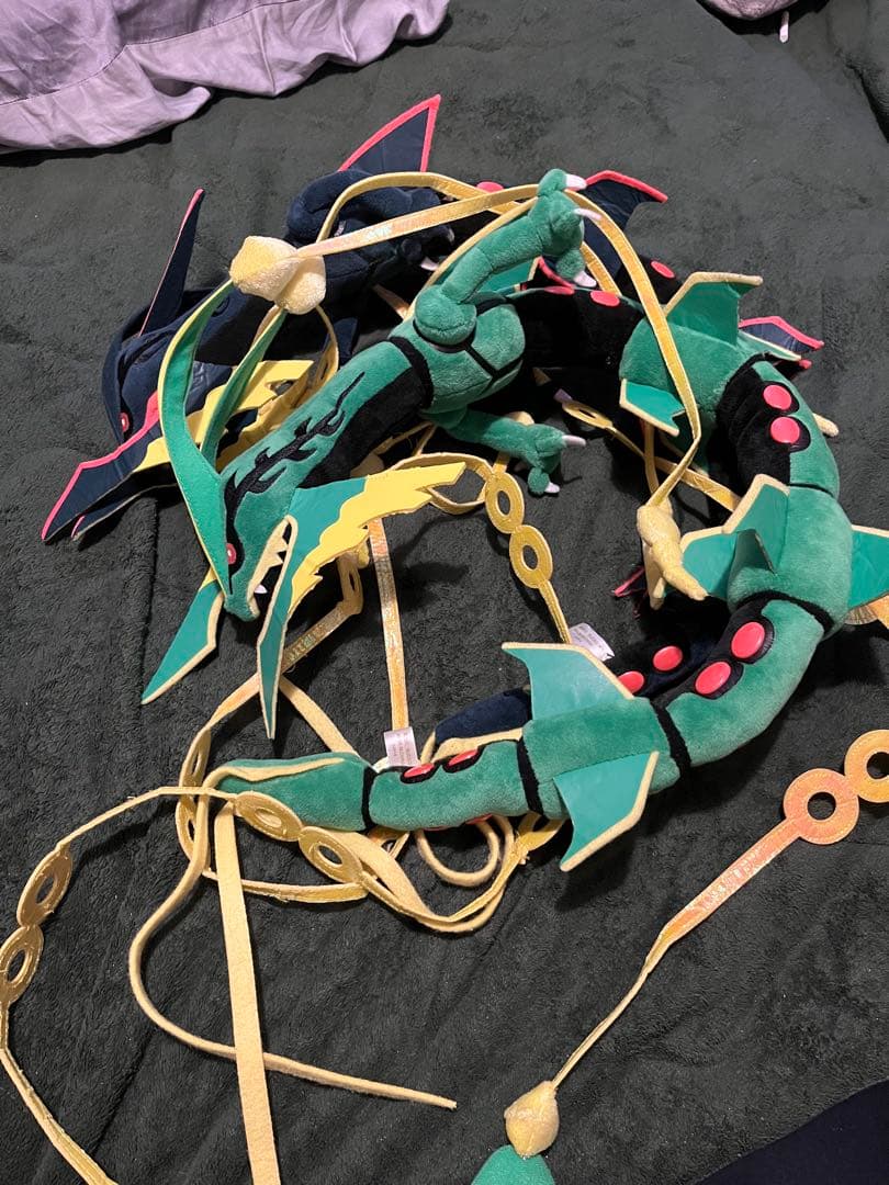 ポケモンセンター限定　メガレックウザ　ぬいぐるみ　セット