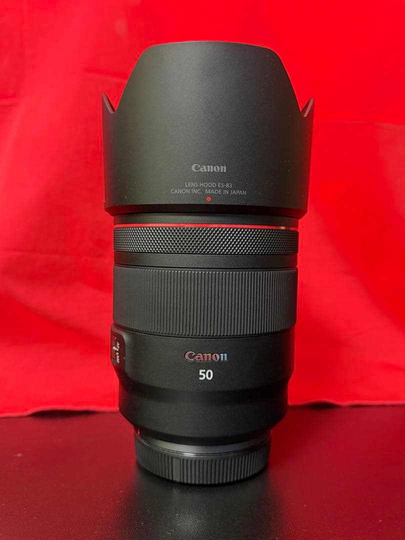 Canon RF50mm F1.2L USM 元箱付き(付属品全てあり) RF50mm F1.2 L