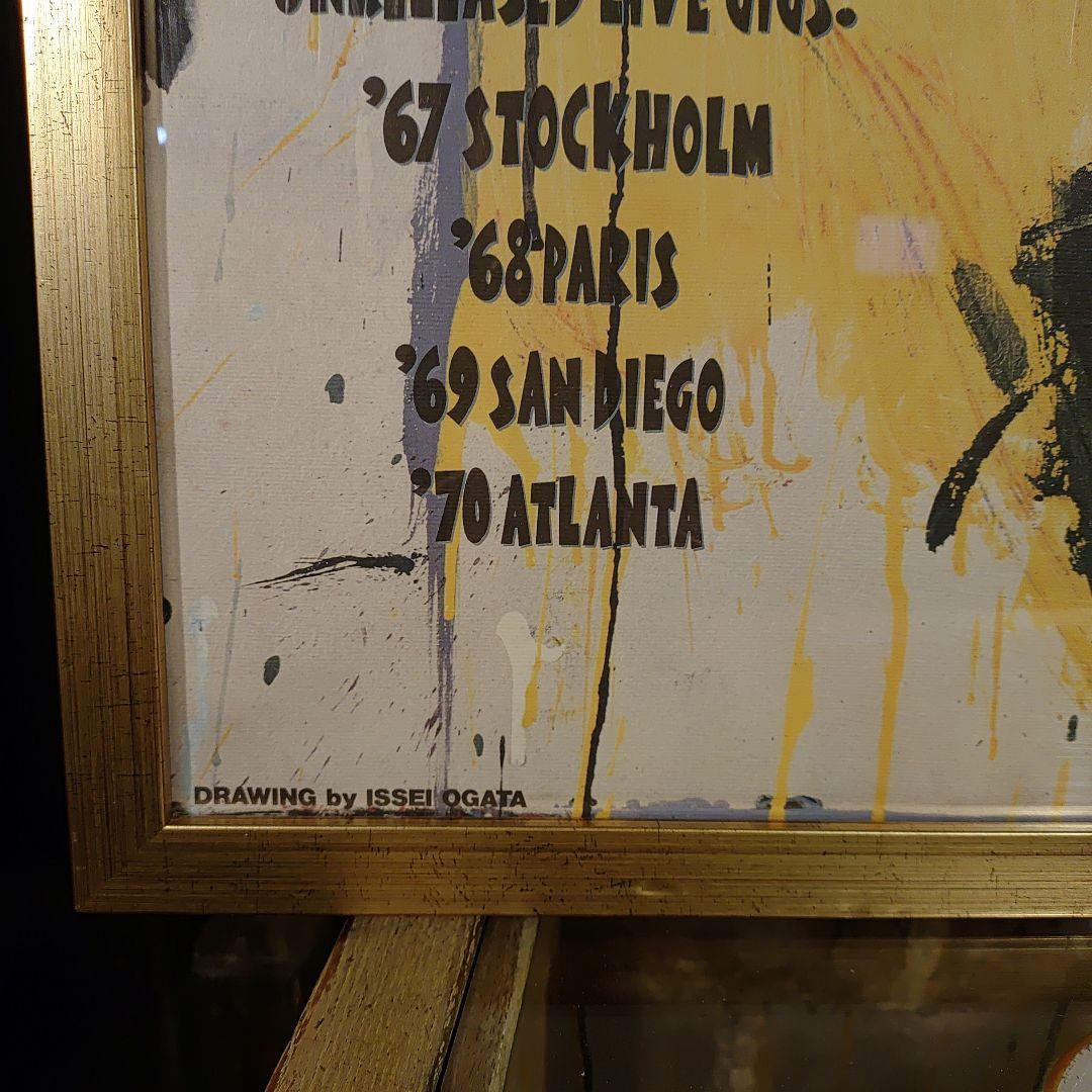 Jimi Hendrix ジミ・ヘンドリックス ISSEI OGATA ポスター Jimi