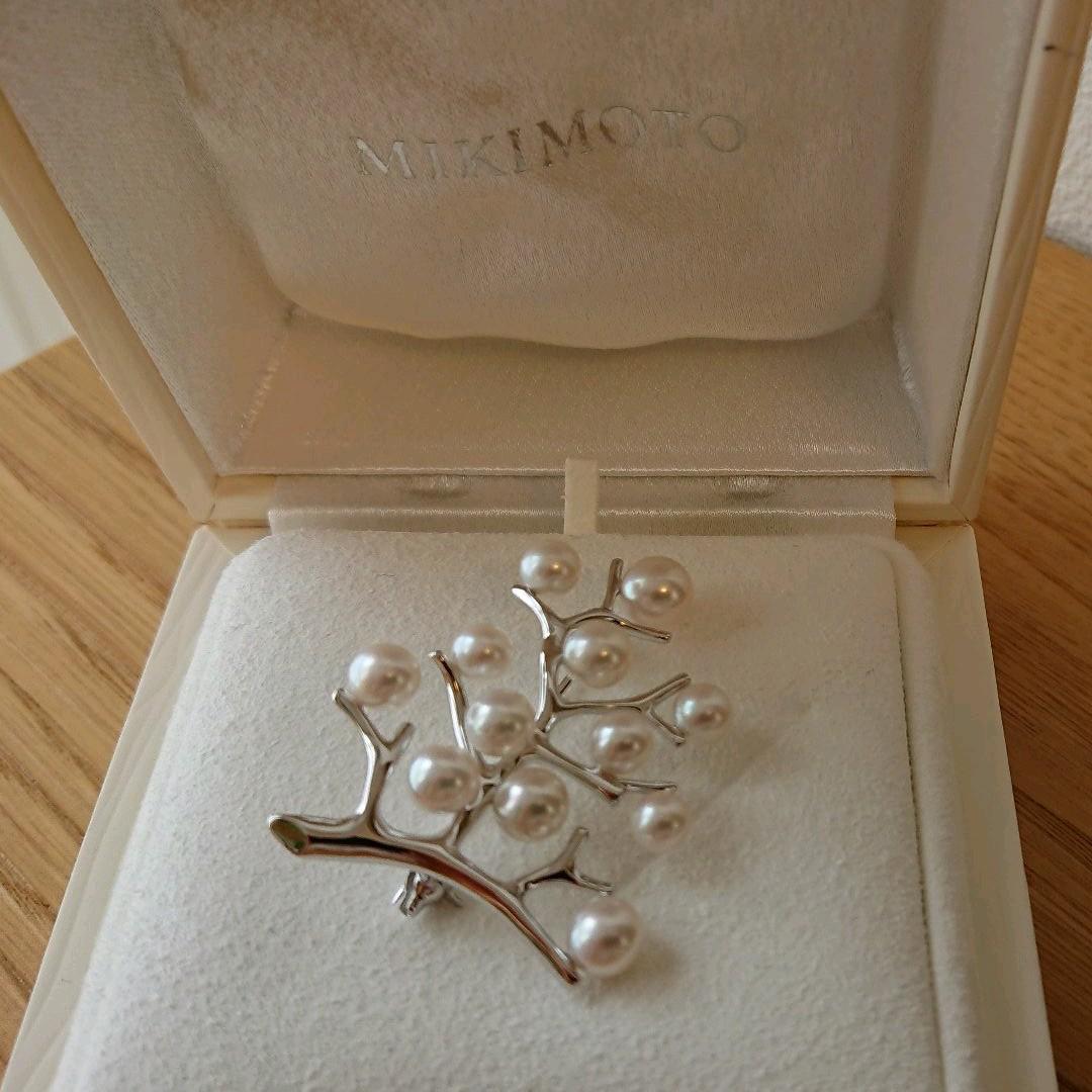 ミキモト ブローチ 幸福の木 良い