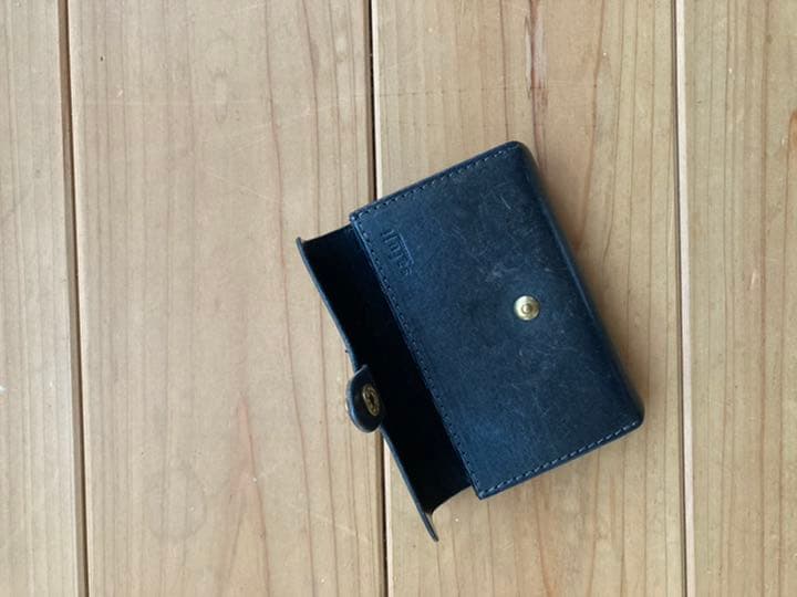 safuji こさいふL 販売 ネイビー safuji サフジ 財布 キー付 ネイビー