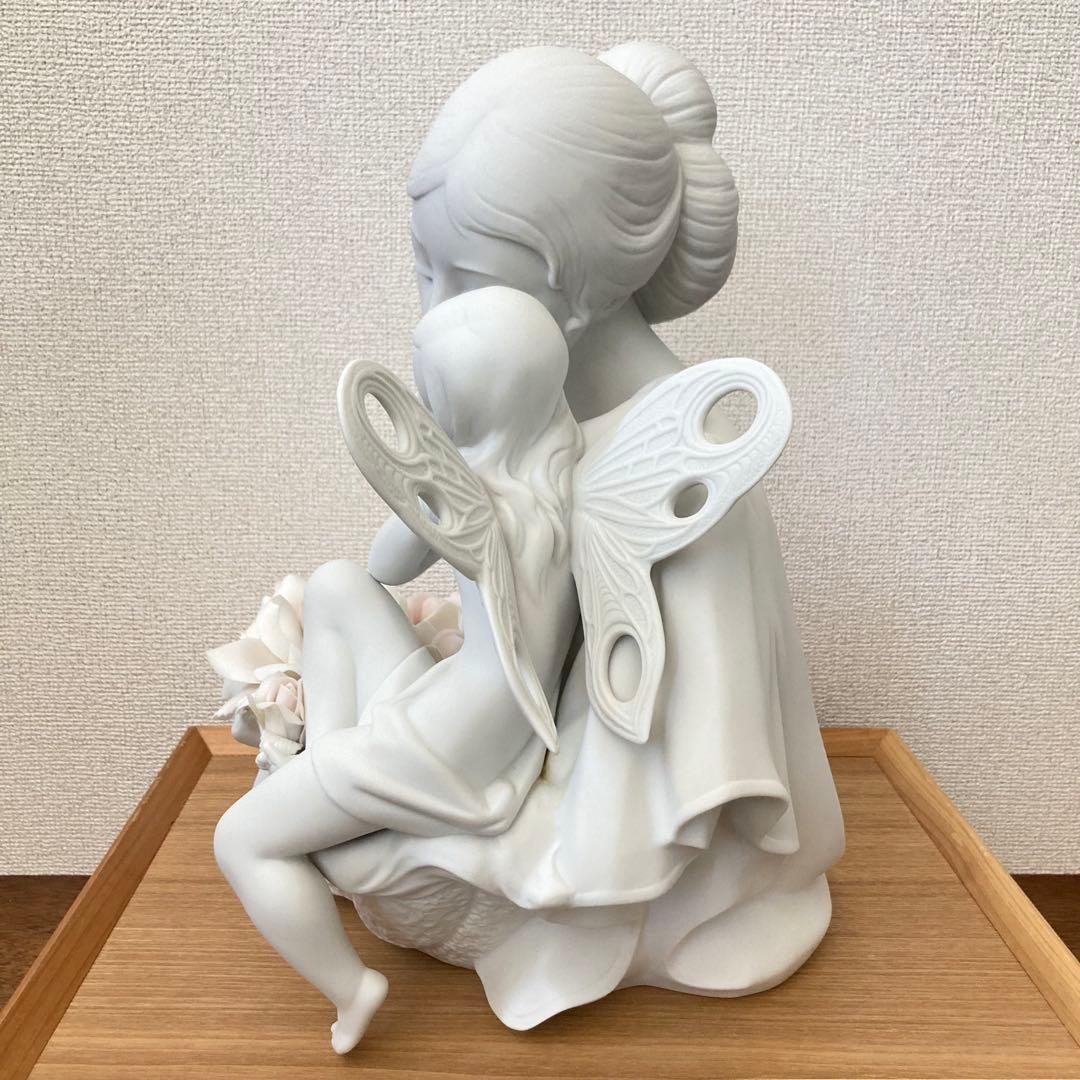 LLADRO】美の輝き グレイスシリーズ バラ 妖精 フェアリー 置物