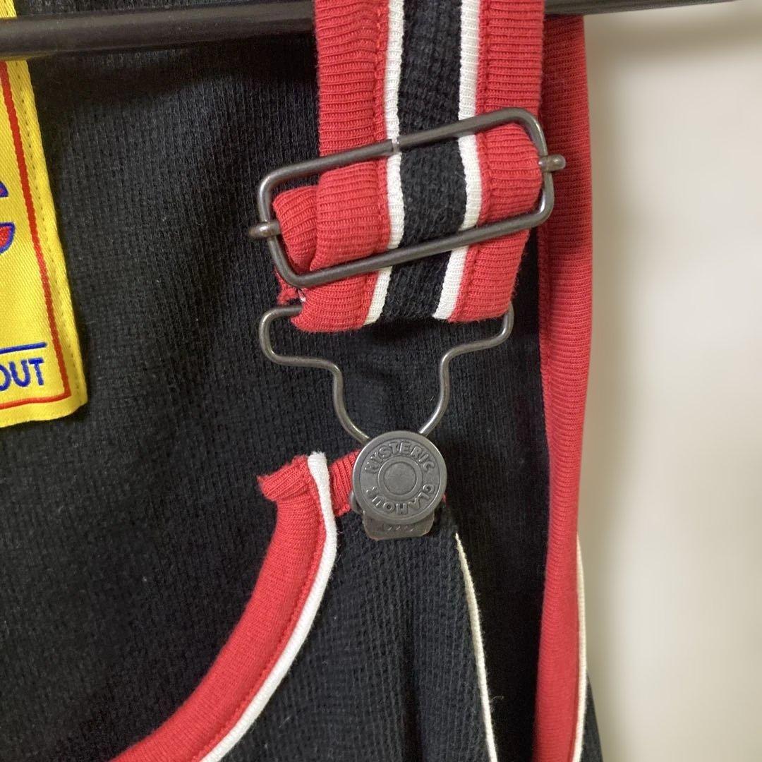 HYSTERIC GLAMOUR タンクトップ ブラック/レッド 2024年