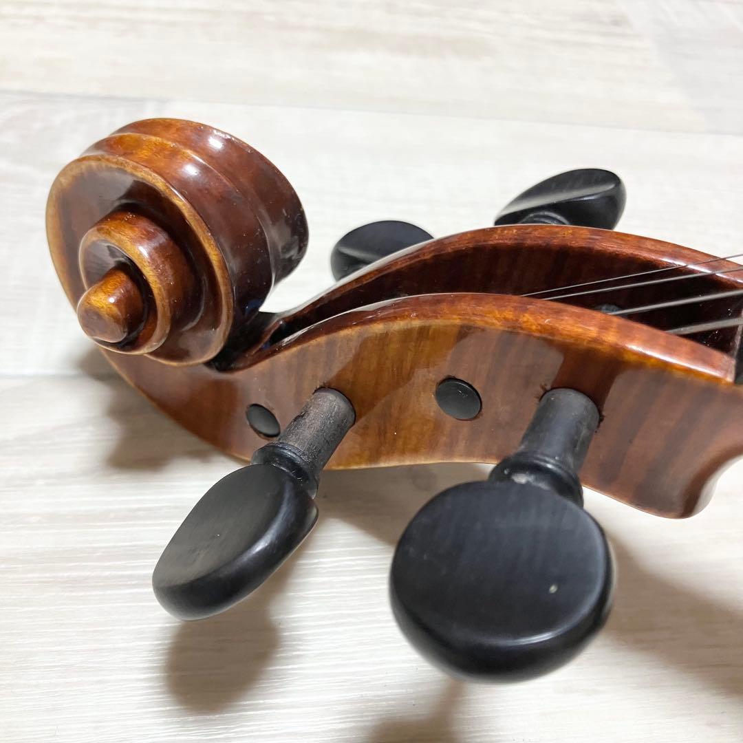 【中古良音】Jan Lorenz NO.37 4/4 バイオリン　虎杢　虎杢目