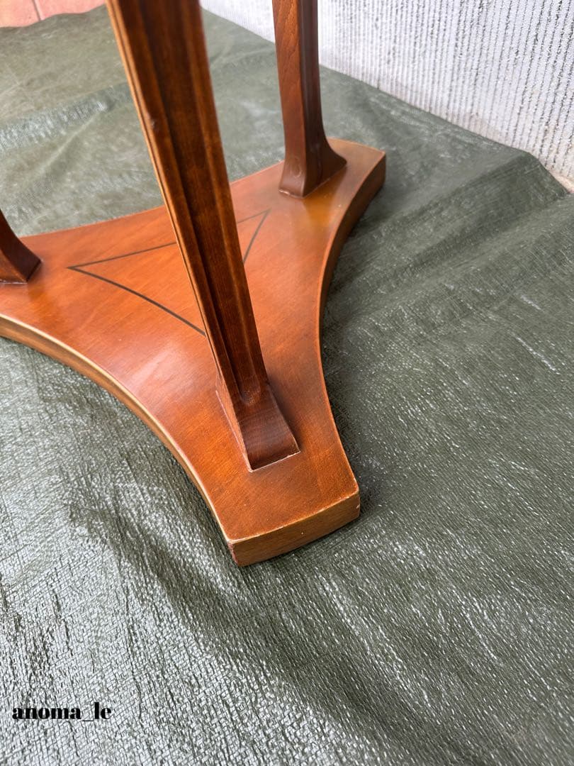 サイドテーブル】木製 イタリア オケージョナル 飾り台 花台 インテリア◎