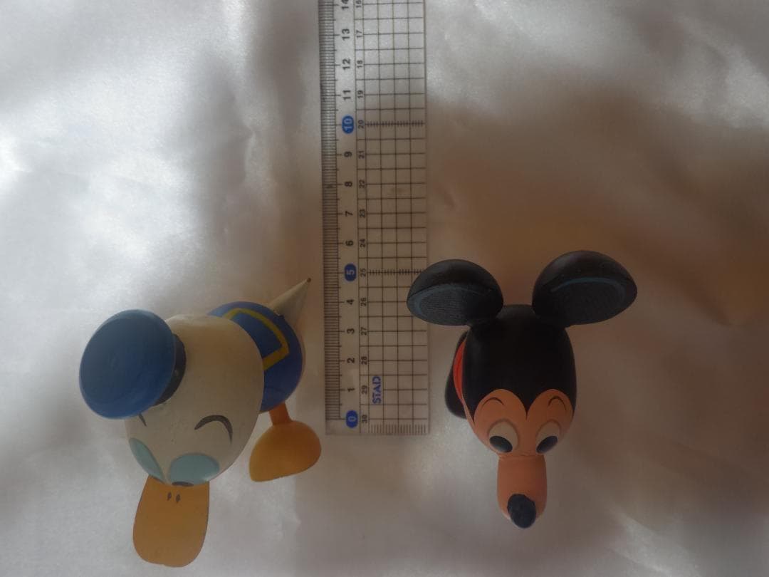 超レア ビンテージ ディズニー ドナルドダック 漫画こけし ミッキー