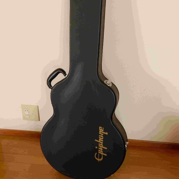 エピフォンドット ハードケース付き Epiphone Dot cherryエピフォン