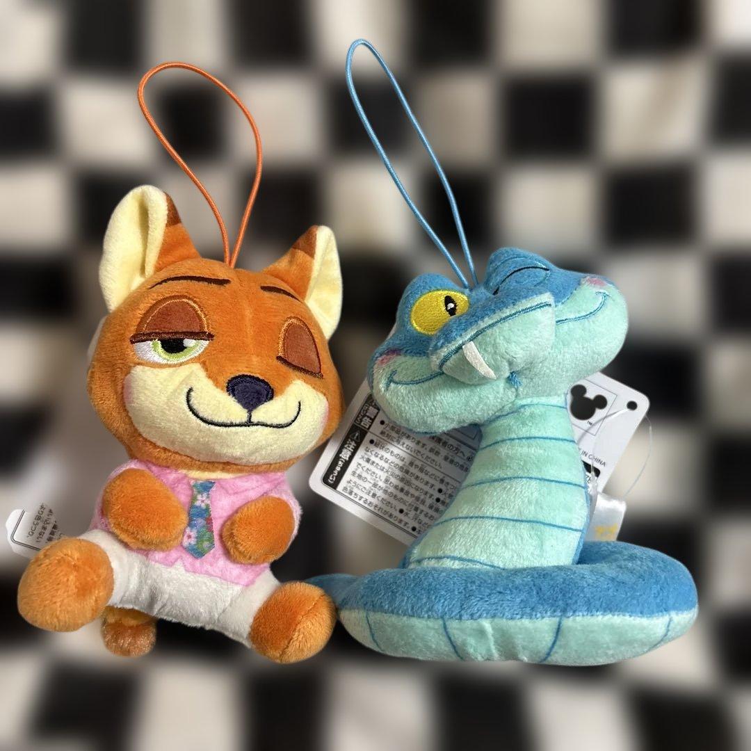 12/11限定】ズートピア2 こてっとぺったん マスコット ニック ゲイリー