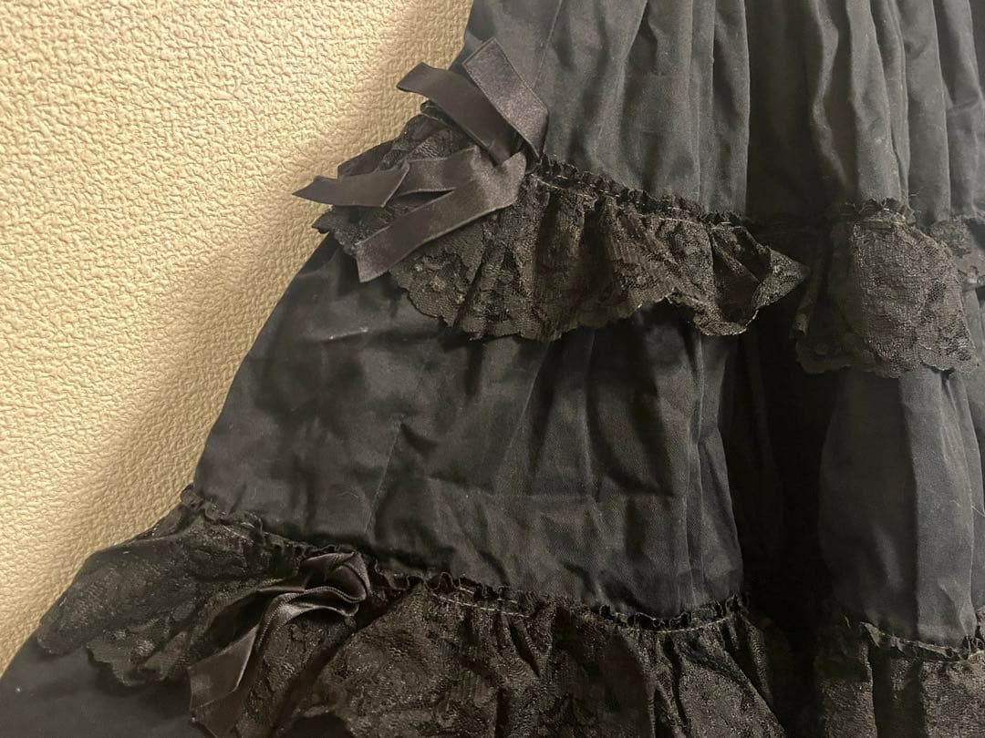 morphose　レースティアードスカート