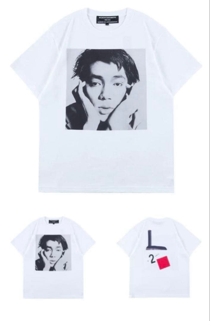 坂本龍一 限定 音を視る 時を聴く展 メディコムトイコラボTシャツ