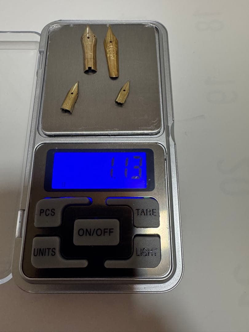 14K金 万年筆替えペン先 1.13g