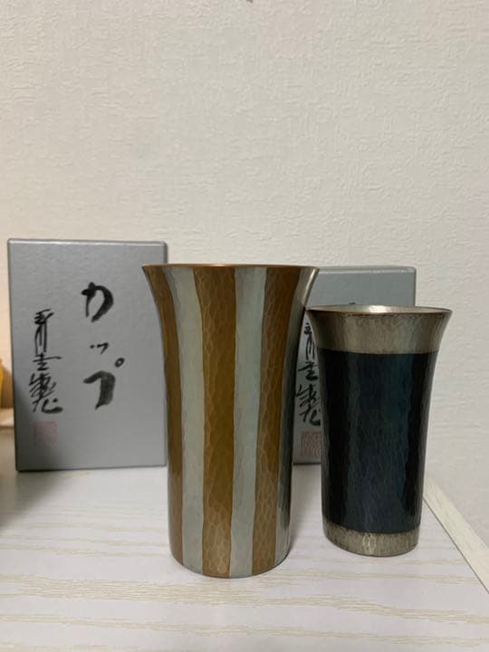 玉川堂ビールカップ5個セット