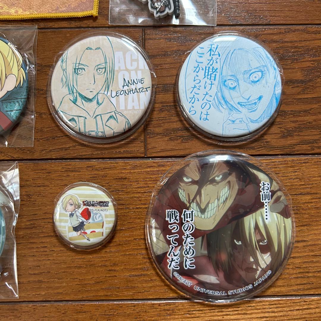 進撃の巨人 アニ 缶バッジ グラフアート 巨人中学校 wit studio