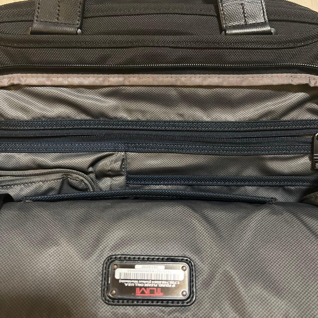 TUMI トゥミ ALPHA2 オーガナイザーブリーフケース ビジネスバッグ美品